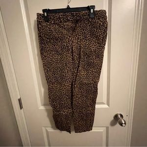 Cheetah Print Old Navy Women’s Harper Ankle Pants-Size 8